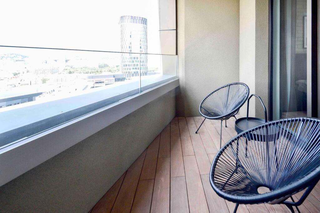 Skypark Luxury Apartment With Skyline View & Free Parking Bratislava Exteriér fotografie